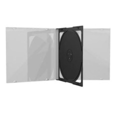 10.4 mm CD jewelcase με CLEAR 2 disc - 100TEM